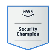 AWS Security Champion badge
