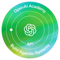 Design and Build Agentic Systems badge